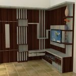 lemari tv minimalis hpl - Rak TV Set Custom